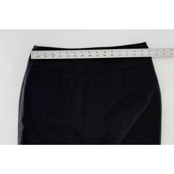 J.Crew Super 120's Pencil Skirt Black 100% Wool Pencil Skirt 8 Office See Pics - Picture 6 of 12